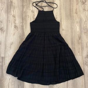 Black Halter Top American Eagle Dress